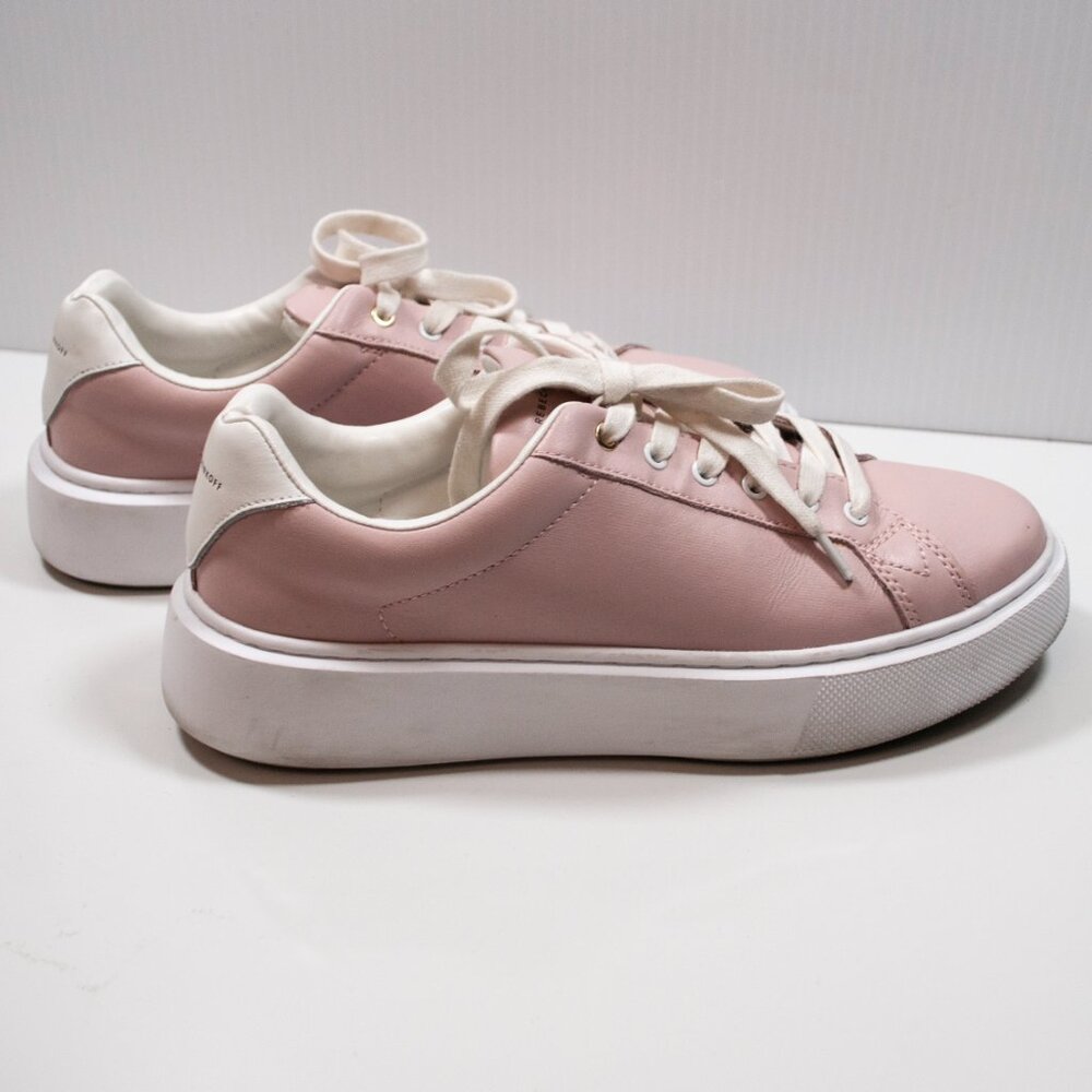 Rebecca Minkoff Pink and White Sneakers